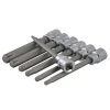 Blue Spot Tools Extra Long 3/8in Square Drive Torx Bit Sockets 7 Piece