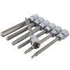 Blue Spot Tools Extra Long 3/8in Square Drive Hex Bit Sockets 7Piece