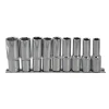 Blue Spot Tools Deep Socket Set of 9 Metric 1/2in Square Drive