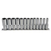 Blue Spot Tools Deep Socket Set of 13 Metric 3/8in Square Drive