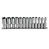 Blue Spot Tools Deep Socket Set of 13 Metric 3/8in Square Drive