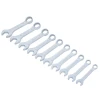 Blue Spot Tools Stubby Combination Spanner Set Of 10 Metric 10-19mm
