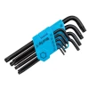 Blue Spot Tools Long Arm Ball End TORX Key Set of 9 (TX10-TX50)