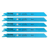 Bluespot Bi-Metal Reciprocating Saw Blade 240mm x 5 TPI Pack of 5