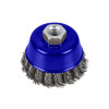 Bluespot Twist Knot Cup Brush 75mm M14 X 2