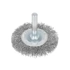 Bluespot Flat Steel Wire Wheel Brush 50mm x 6mm Arbor