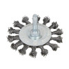 Bluespot Flat Twist Knot Wire Wheel 75mm