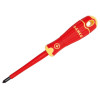 Bahco BAHCOFIT Insulated Screwdriver Pozidriv Tip PZ0 x 75mm