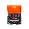 Bahco 2058/S26 Ratchet Socket Bit Set 26 Piece 1/4in Drive