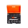 Bahco 2058/S26 Ratchet Socket Bit Set 26 Piece 1/4in Drive