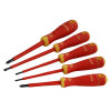 Bahco BAHCOFIT Insulated Scewdriver Set of 5 Slotted / Phillips