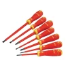 Bahco BAHCOFIT Insulated Screwdriver Set of 7 Slotted / Pozi