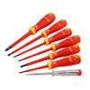 Bahco BAHCOFIT Insulated Screwdriver Set of 7 Slotted / Phillips