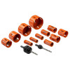 Bahco Plumber's Bi-Metal Holesaw Set, 14 Piece