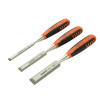 Bahco 424-P Bevel Edge Chisel Set (3)