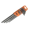 Bahco BE-9770 Hexagon Key Set of 9 (1.5-10mm)