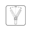 Bahco BE-9770 Hexagon Key Set of 9 (1.5-10mm)