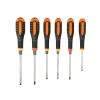 Bahco BE-9881TB ERGO&acirc;&cent; Through Blade Screwdriver Set, 6 Piece