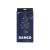 Bahco XMAS BE-9882SL ERGOâ„¢ Slim VDE Insulated Screwdriver Set, 5 Piece