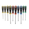 Bahco BahcoFit Coloured Handle Screwdriver Set, 10 Piece