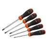 Bahco BAHCOFIT Screwdriver Set of 5 Slotted / Pozi