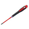 Bahco ERGOâ„¢ Slim VDE Insulated Pozidriv Screwdriver PZ1 x 80mm