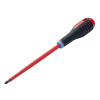 Bahco ERGOâ„¢ VDE Insulated Pozi Screwdriver PZ1 x 80mm