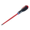 Bahco ERGOâ„¢ VDE Insulated Pozi Screwdriver PZ2 x 100mm