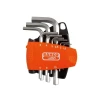 Bahco BE-9878 Metric Hex L-Key Set, 9 Piece