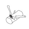 Bahco Camping Hatchet HUS 1.0-650 1400g