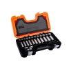 Bahco S330L Socket Set of 53 Metric 1/4in & 3/8in Deep Drive