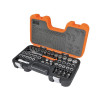 Bahco S530T Pass-Through Socket Set 53 Piece