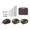 Batavia MAXXPACK ULTRA Brushless Combi Drill 18V 2 x 4.0Ah