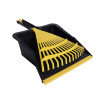 Bulldozer Heavy-duty Dustpan and Large Hand Rake Set