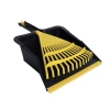 Bulldozer Heavy-duty Dustpan and Large Hand Rake Set