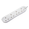 Basics Extension Lead 240 Volt 4 Way 13A 5 Metre