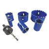 BOA Kitchen & Bathroom Installer Kit Diamond Holesaw Set 6 Piece