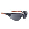 Bolle NESS+ PLATINUMÂ® Safety Glasses - Smoke