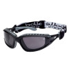 Bolle Tracker Safety Glasses Vented Smoke
