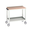 Bott Verso Mobile Welded Bench, Multiplex Wood Top 1000 x 600mm