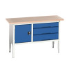 Bott Verso Adjustable Height Storage Bench 1500 x 600mm