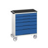 Bott Verso Mobile Cabinet 6 Drawer