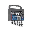 Britool Expert Stubby Ratchet Spanner Set 7 Piece Metric