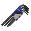 Ball End Hexagon Key Long Arm Set of 9 Metric (1.5-10mm)