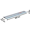 Bosch FSN 800 Professional Guide Rail 800mm