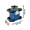 Bosch GRL 650 CHVG Professional Rotation Laser Set, 3 Piece