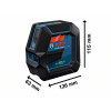 Bosch GLL 2-15 G Professional Line Laser + Universal Mount