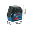 Bosch GCL 2-50 Professional Combi Laser + LR 6 Receiver