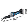 Bosch GGS 18V-10 SLC Professional Straight Grinder 18V Bare Unit