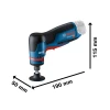Bosch GWG 12V-50 S Professional Rotary Grinder 12V Bare Unit